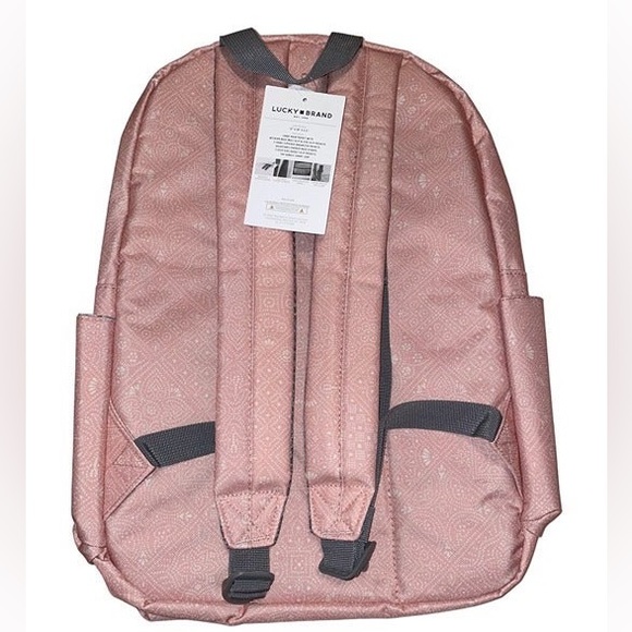 Lucky Brand Bags New Lucky Brand Pinksalmon Backpack Perfect Condition Poshmark